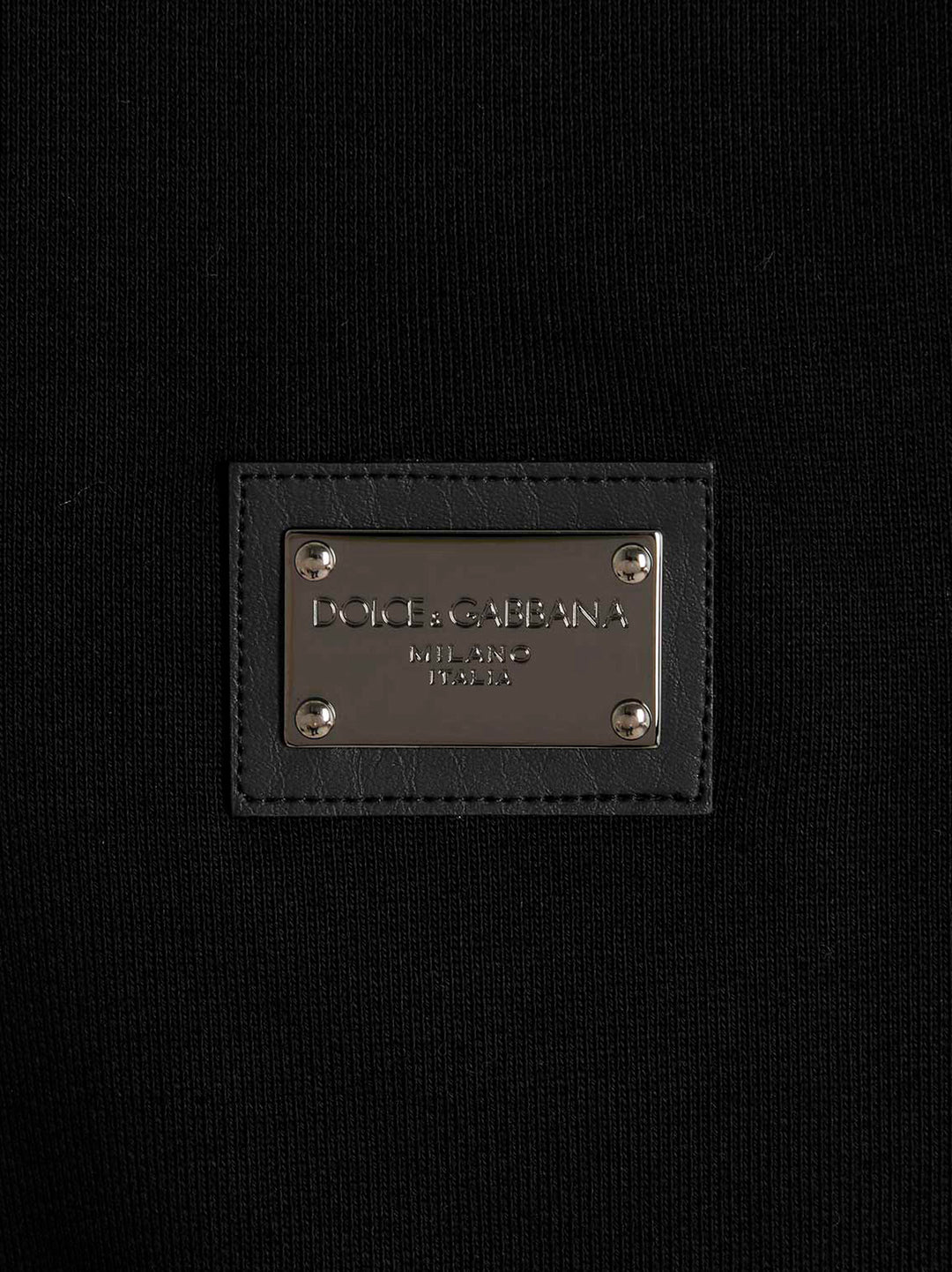 Dolce & Gabbana Dg Essential Sweatshirt - Black | 2a39bba726eed2b4f2de0f18c4110199649de9f9