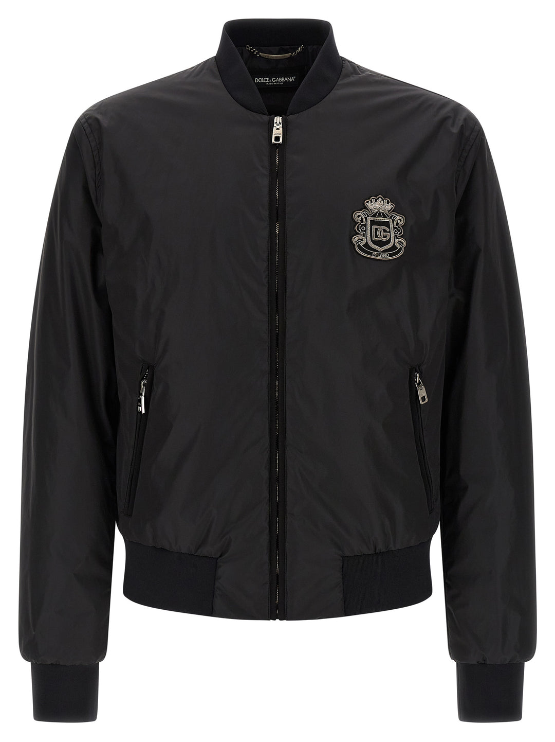 Dolce & Gabbana Dg Puffer Jackets - Black | 5fc3988363579d115391fc5b70339e1b048fdf9d