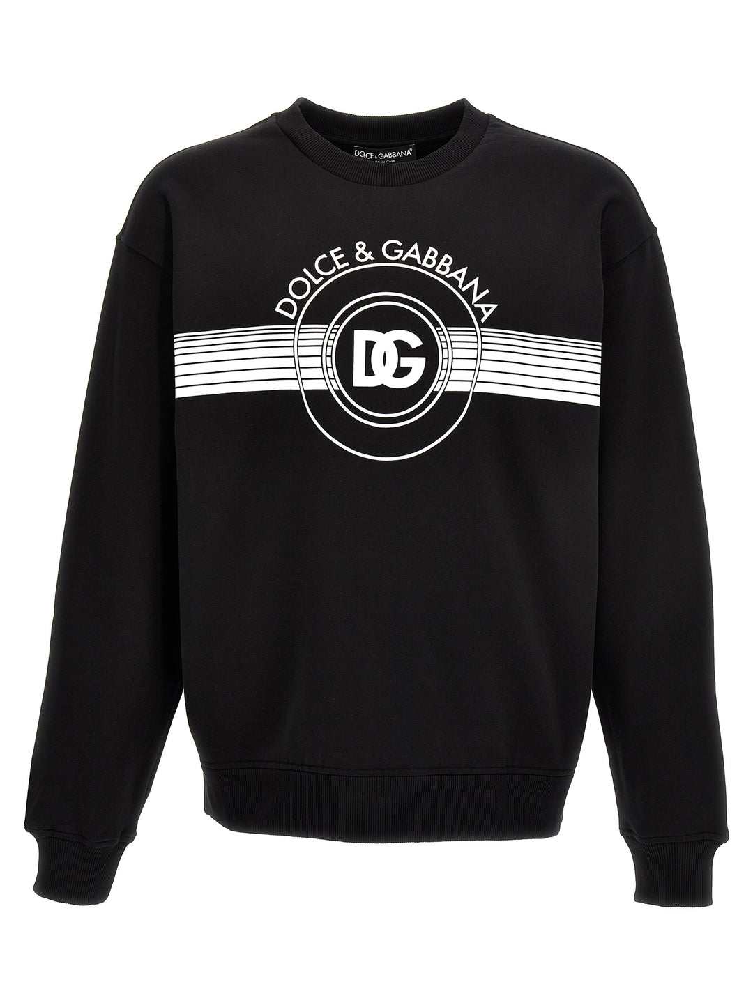 Logo Print Sweatshirt White/Black