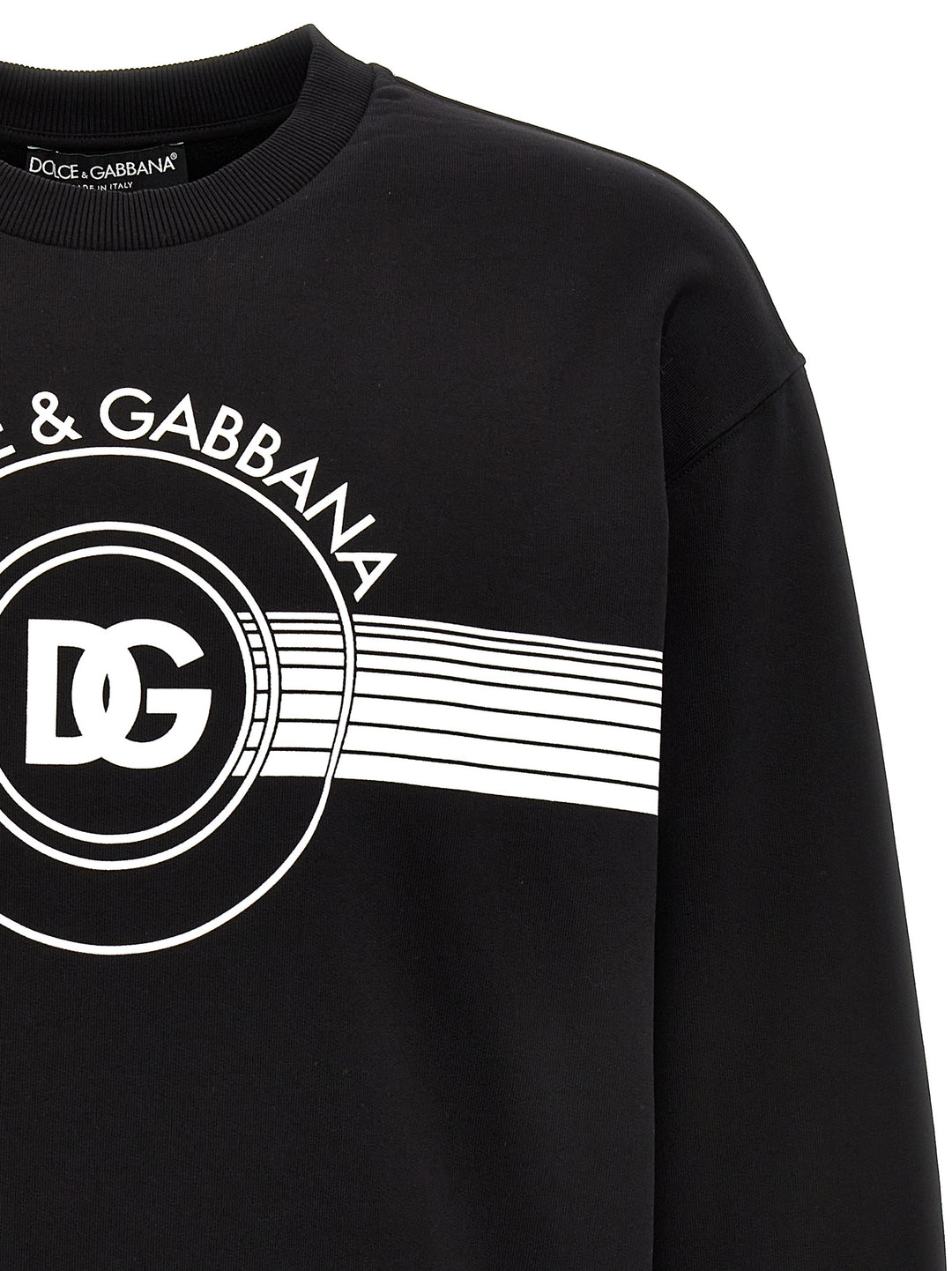 Logo Print Sweatshirt White/Black