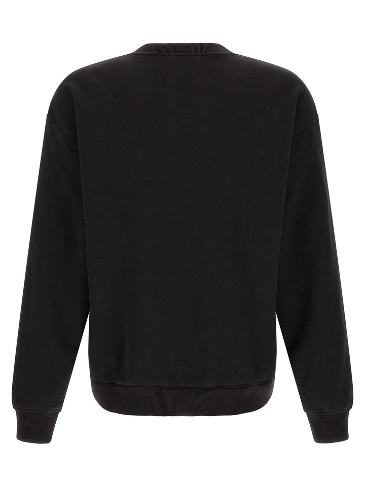 Dolce & Gabbana Logo Embroidery Sweatshirt - Black | 9ea2366f290fd1130184ac4a08ed181be78a46ac