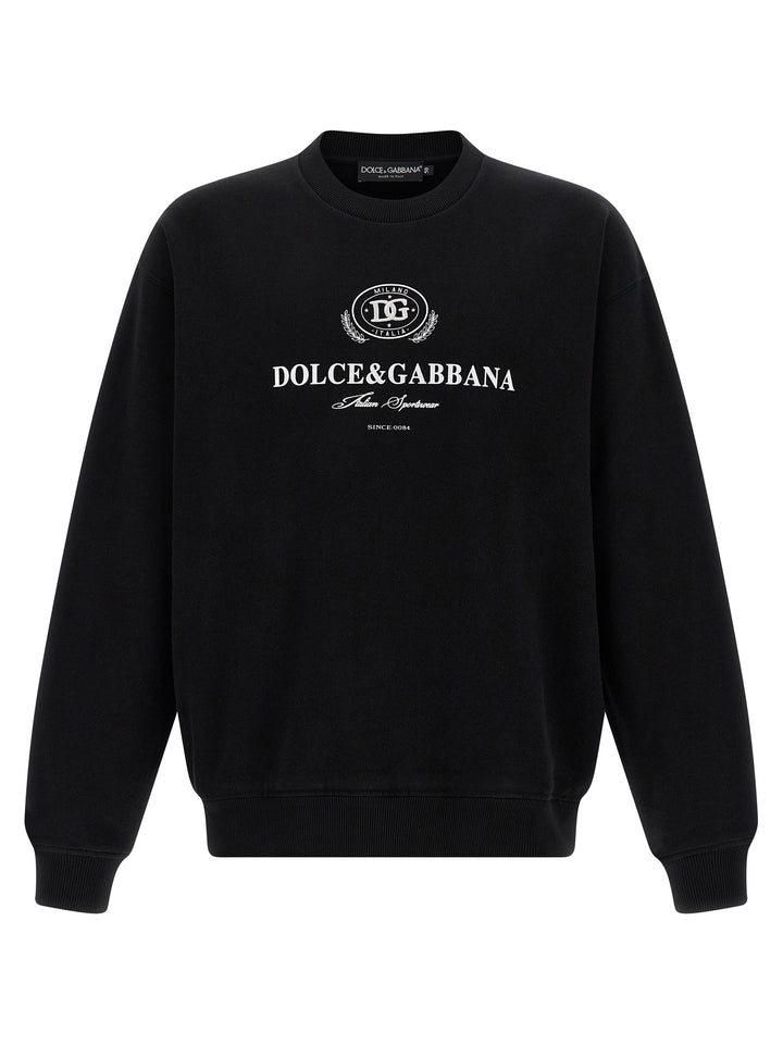 Dolce & Gabbana Logo Sweatshirt - Black | 7cbf58ab5a7c12086c03bee37cf341c5f187a40f