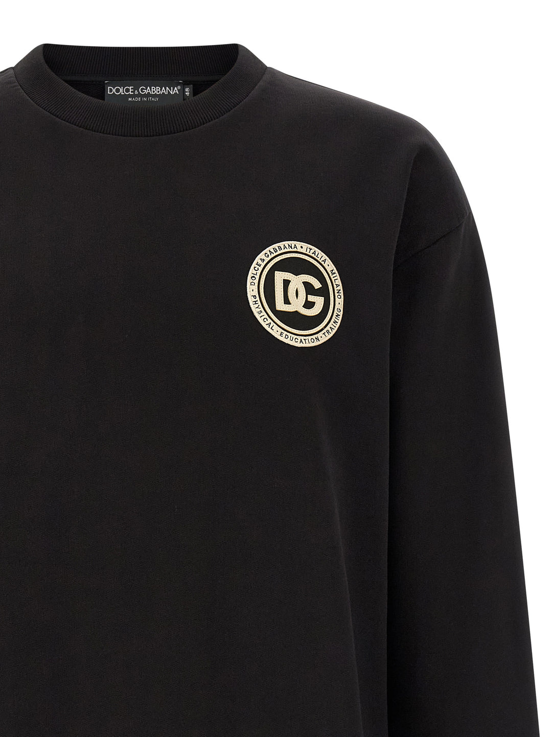 Dolce & Gabbana Dg Sweatshirt - Black | 03a2fcf881b37774302c3c418cb5b4bb4e12b248