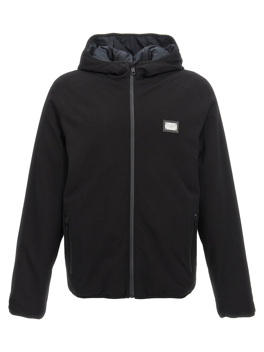 Logo Jacket Casual Jackets, Parka Black