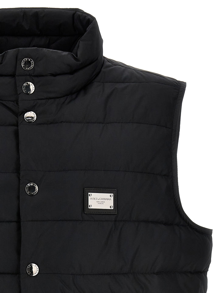 Dg Essential Gilet Black