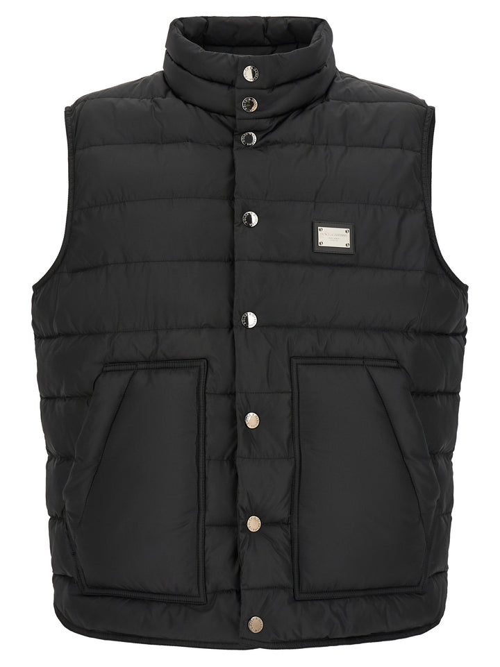 Dolce & Gabbana Essential Gilet - Black | d8ae1a0e56d094d2de544ea7393243c4c4835618