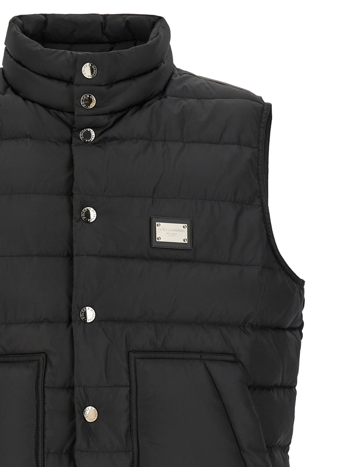 Dolce & Gabbana Essential Gilet - Black | dd630234c406c041d9cc083f003f8b84a26e20ea