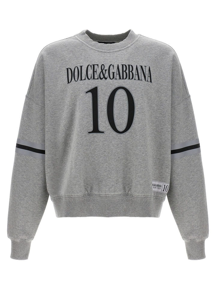 Dolce & Gabbana 10 Sweatshirt - Gray | 1a8d1f1bf9644503db460f3df5ffc0a113550641