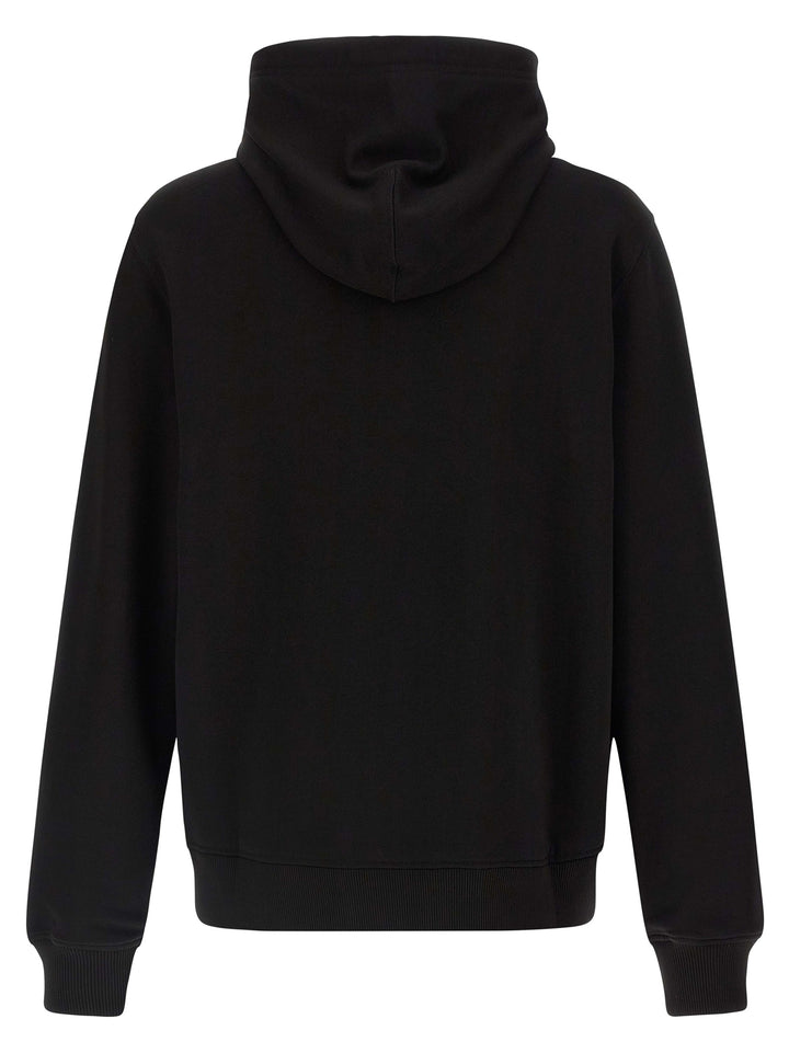 Dolce & Gabbana Heraldic Patch Hoodie Sweatshirt - Black | ead32f4a23e6a5d2fc4b50bf0b27c2533c5f5423