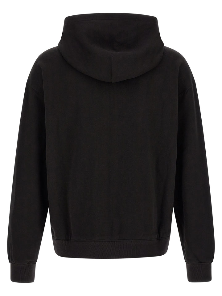 Dolce & Gabbana Logo Plaque Hoodie Sweatshirt - Black | d36d24fb79ffbfa526804b6acaa9cee15aaeb13c
