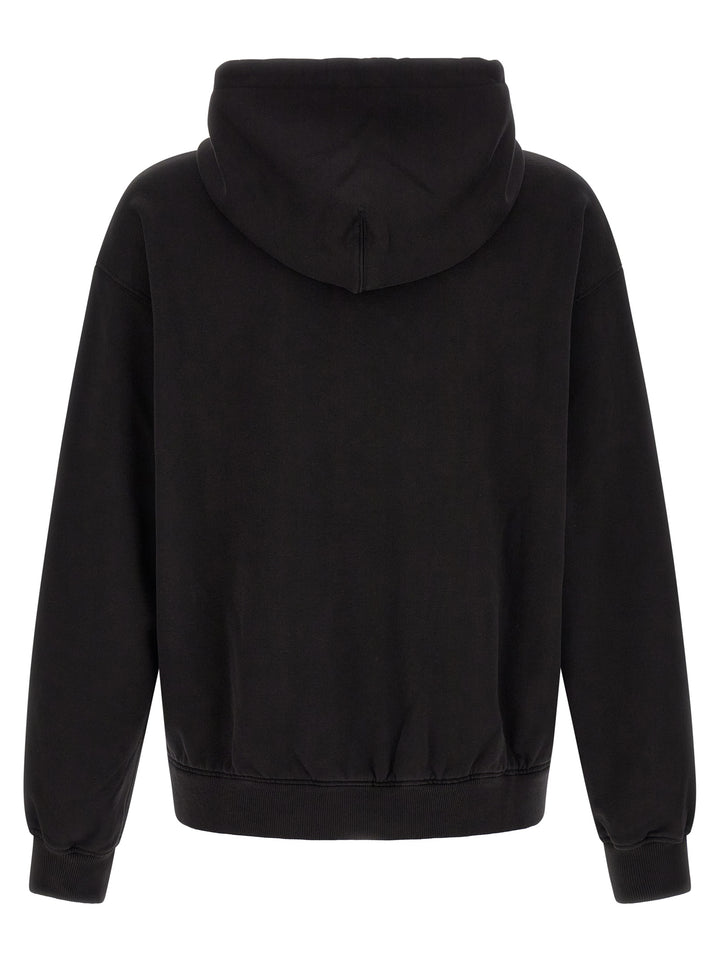 Dolce & Gabbana Logo Embroidery Hoodie Sweatshirt - Black | 46b002f4c8e4701524c85ed0eb02ec75d51b06ba