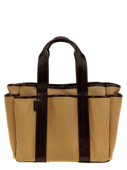 Garden Tote Bag Brown