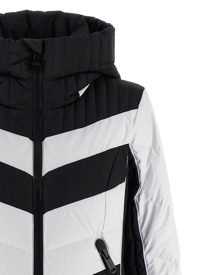 Goldbergh Valanga Puffer Jackets - White/Black | 281163dc3f9a65143171c32f2a49712ec62e6a41