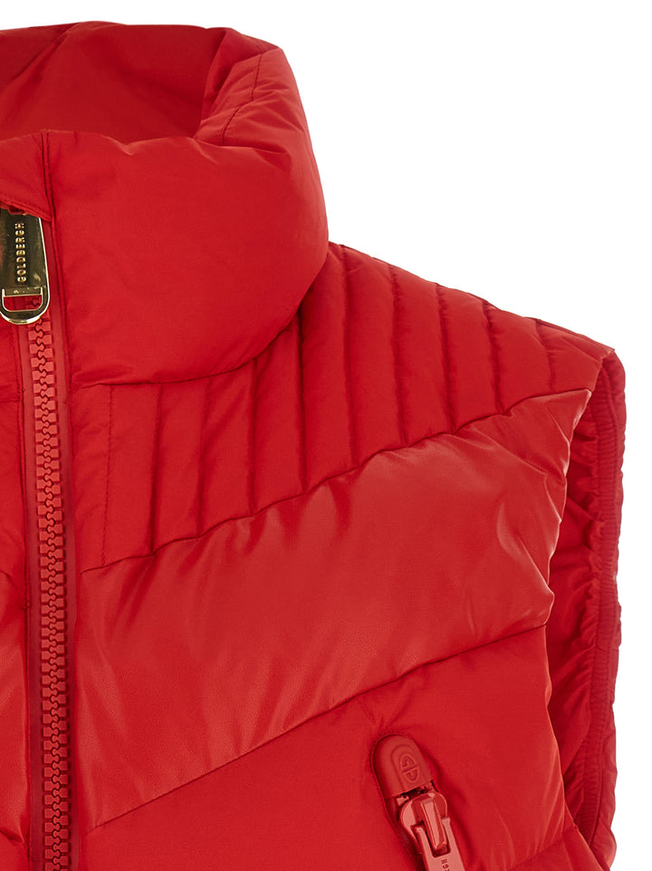 Goldbergh Sole Gilet - Red | 27915939bbe7ba25e4b9f7e83880d280067a8a05