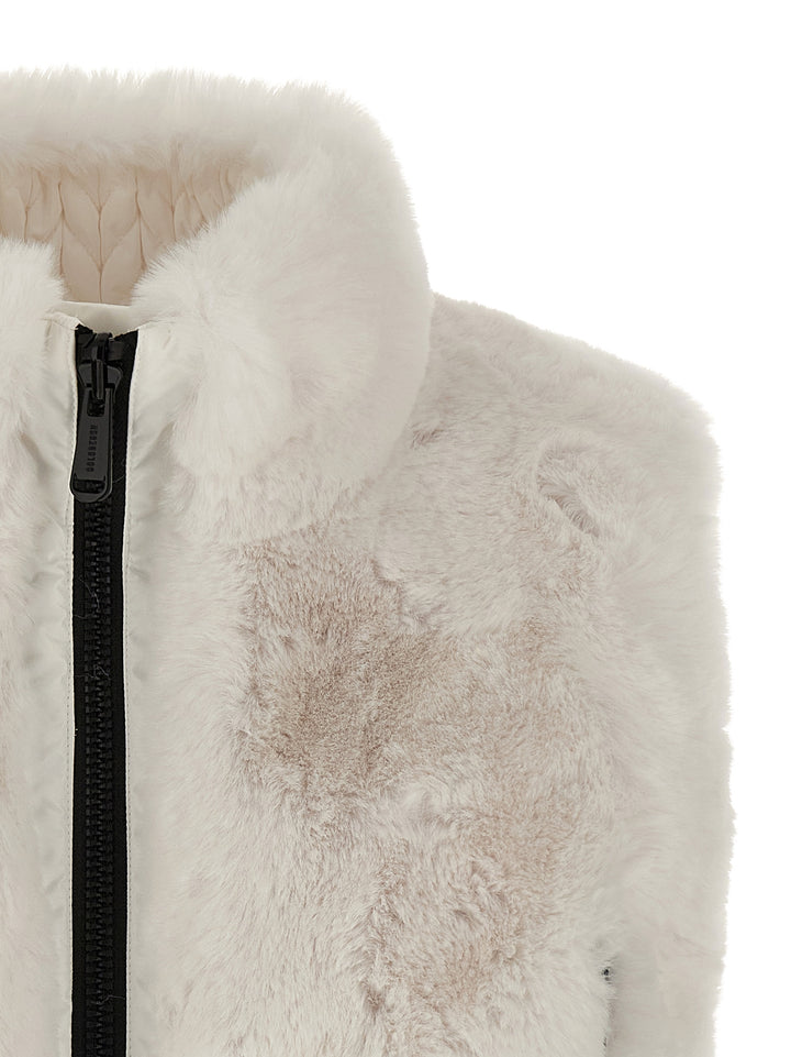 Goldbergh Dahlia Gilet - White | 48960ae312d6336364e99fa3e4baa30c753dc749