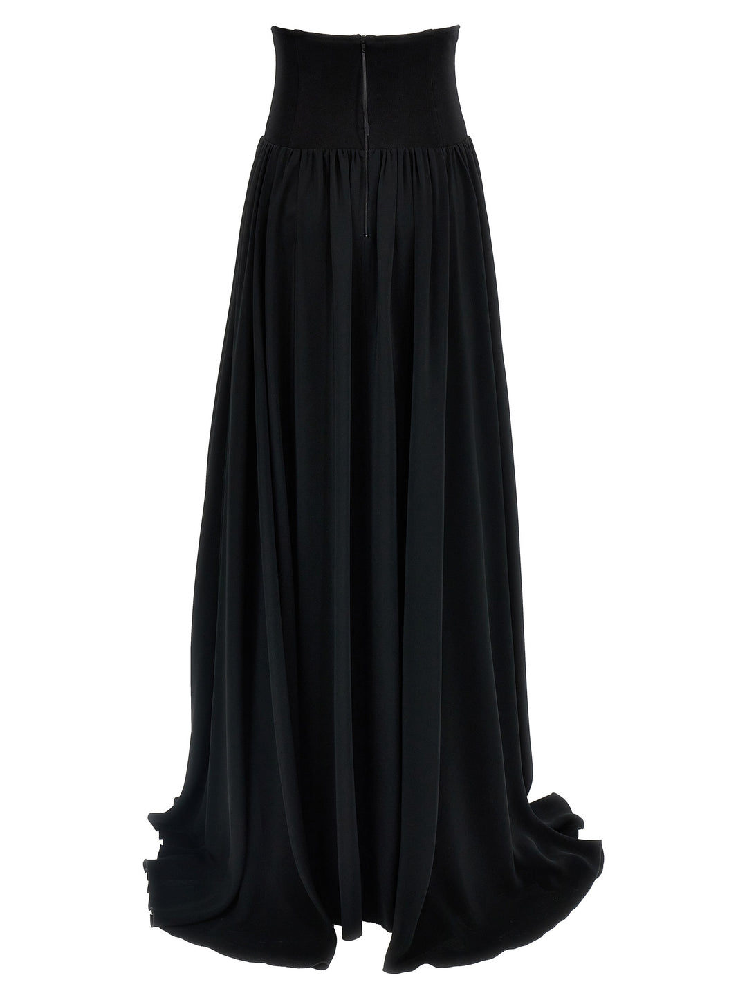 Long Corset Skirt Skirts Black