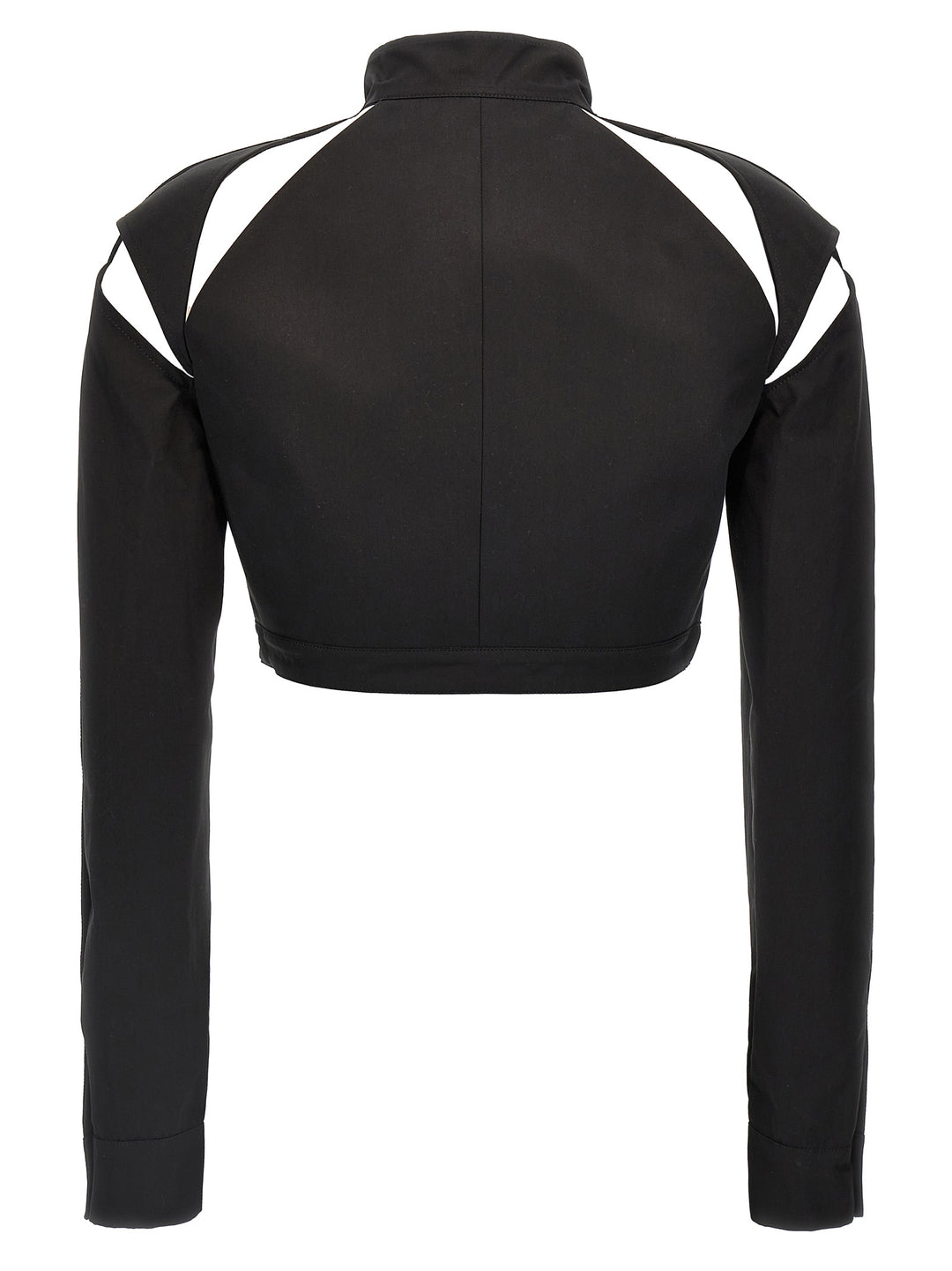 Top Cropped Cut Out Tops Black