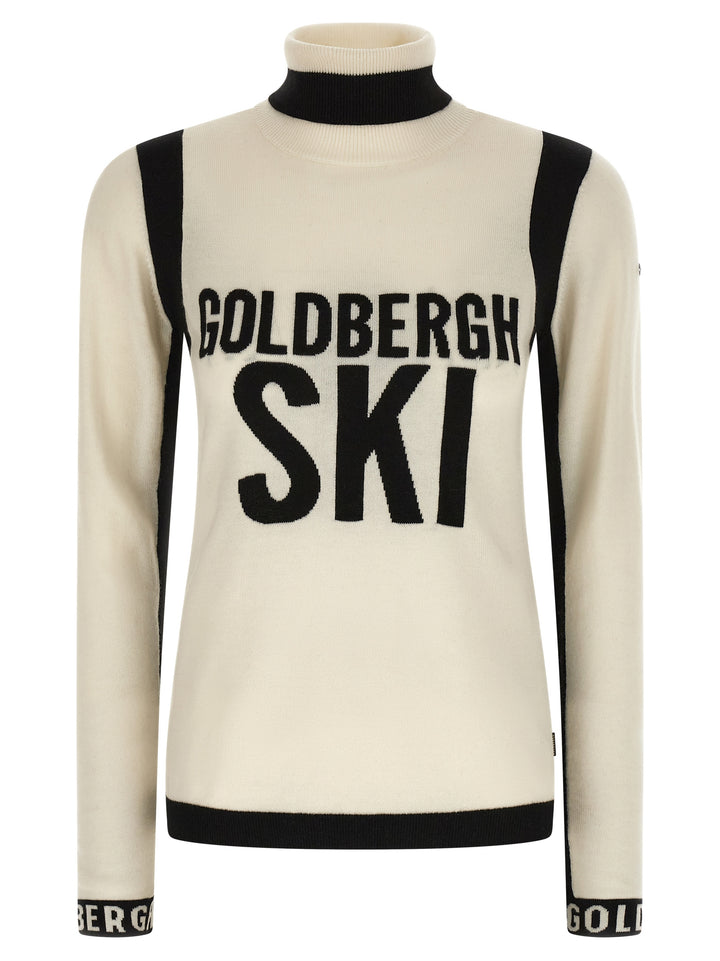 Goldbergh Noemi Sweaters and Cardigans - White/Black | 571b24c0ec24cb09c44dd1f0c529e873e4c0968a