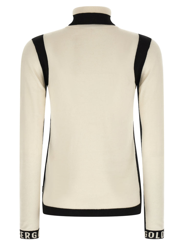 Goldbergh Noemi Sweaters and Cardigans - White/Black | 10ea354cc394c113f9770ffec5aa9d795400ce9d