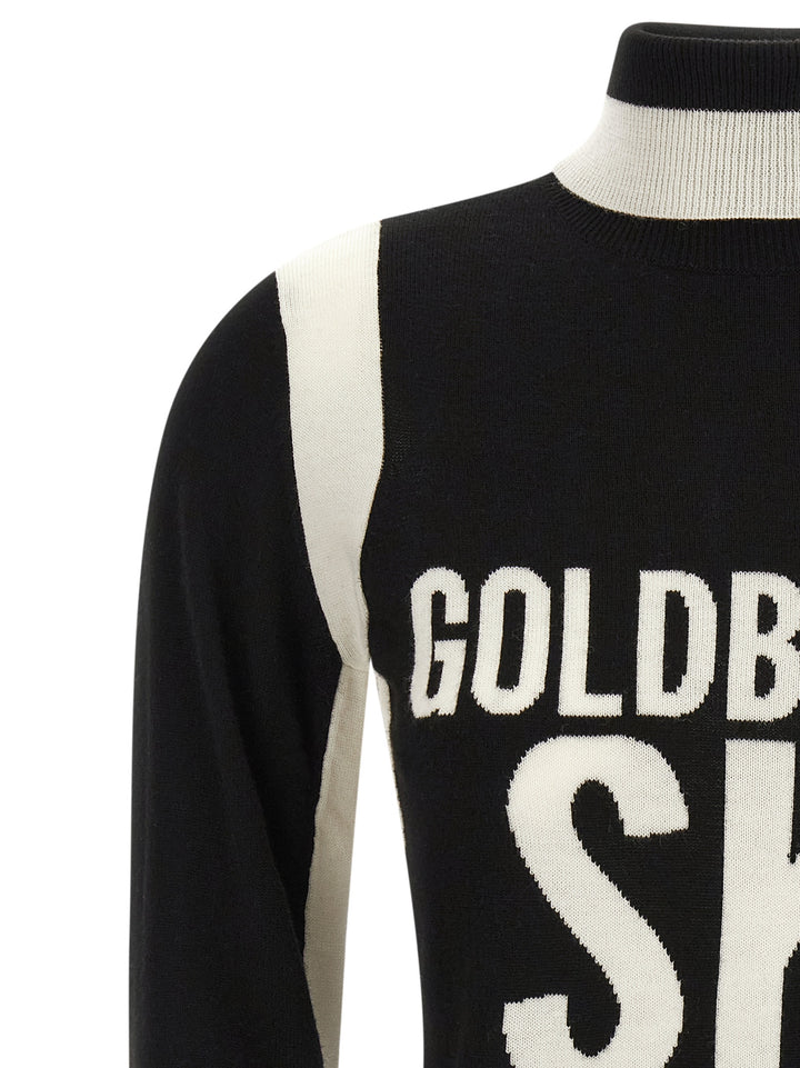Goldbergh Noemi Sweaters and Cardigans - White/Black | 503d2cb1b9b6f0f4f984e0ebe1fde174c8b4c4be