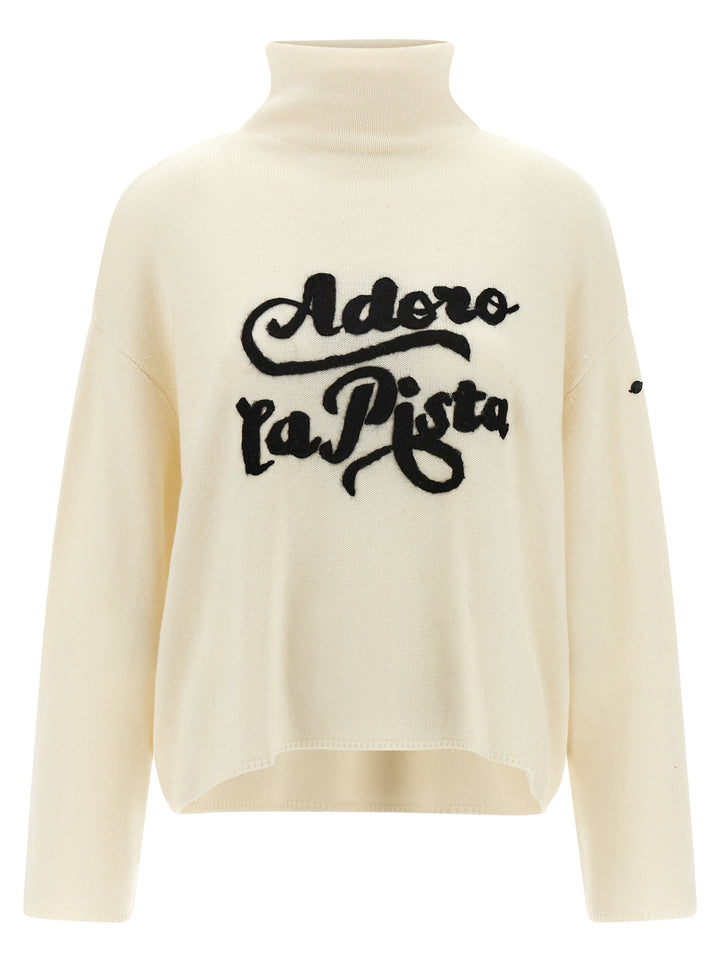 Goldbergh Bellissima Sweaters and Cardigans - White/Black | 047f7d22fe476148fe4e7fe6dec2f93ee01353e9