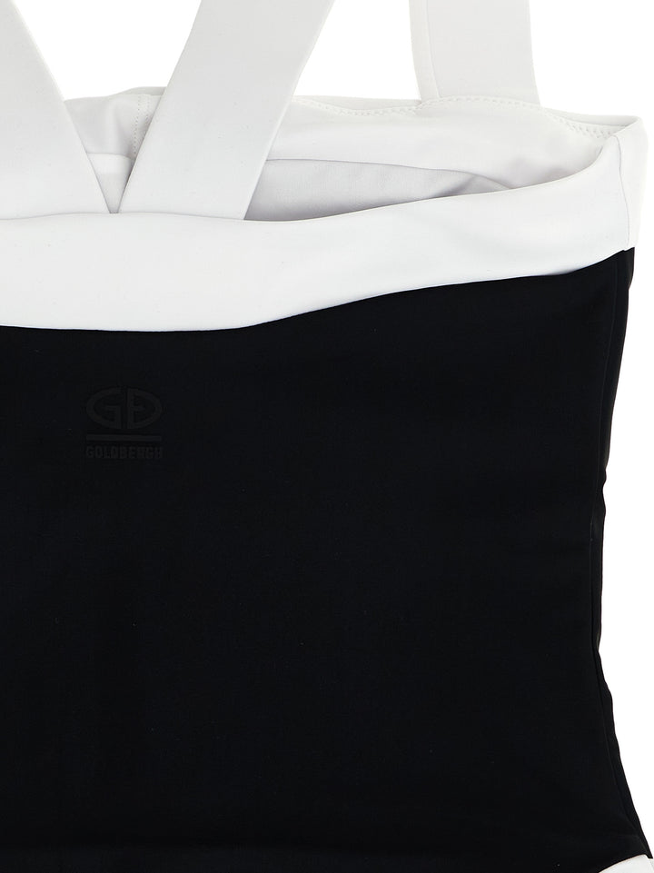 Goldbergh Hemera Beachwear - White/Black | a80696d2d69a802c6f201e647498169461aebf91