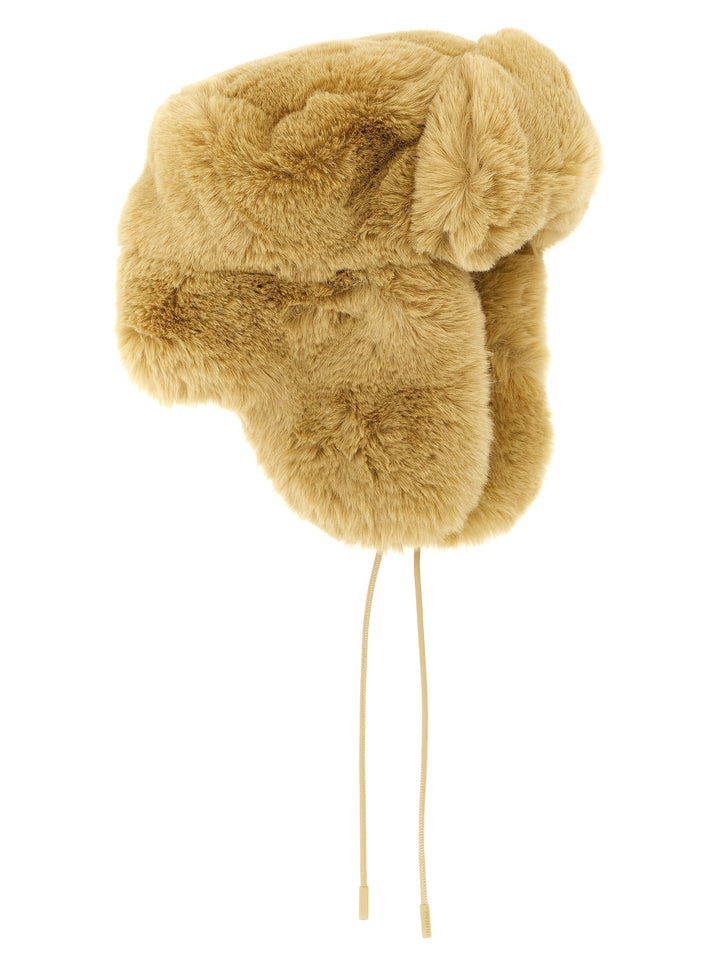 Goldbergh Cher Fluffy Aviator Hats - Beige | 17b7477a4d2858028a33bc6f36c7895d7273066d