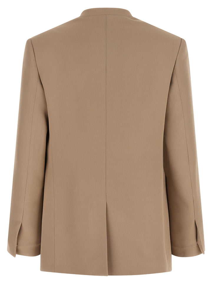 Fabiana Filippi Twill Blazer BlazerS - Beige | 3f7be0c4a1215df50ad44e02eb460d844e9fdd9a