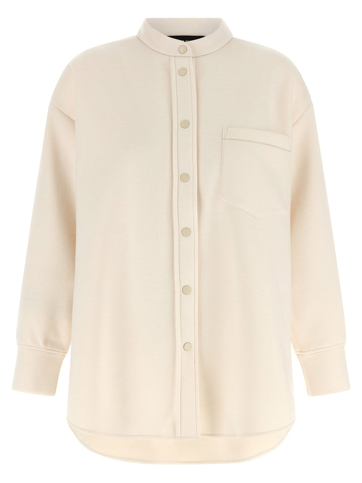 Fabiana Filippi Scuba Cashmere Shirt Shirt and Blouse - Beige | a18da9314bfcc916b803d032dd975a9326393bdc