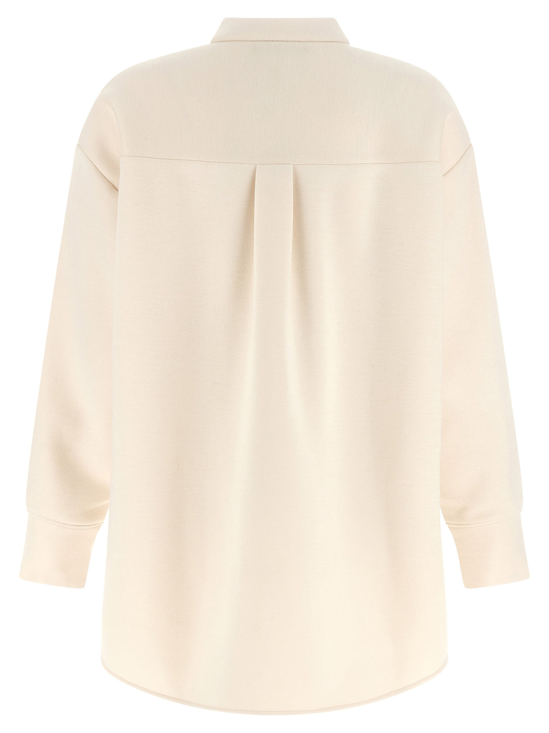 Fabiana Filippi Scuba Cashmere Shirt Shirt and Blouse - Beige | 59d8c01fb3af8099fcb593596c2eb33c491e312f