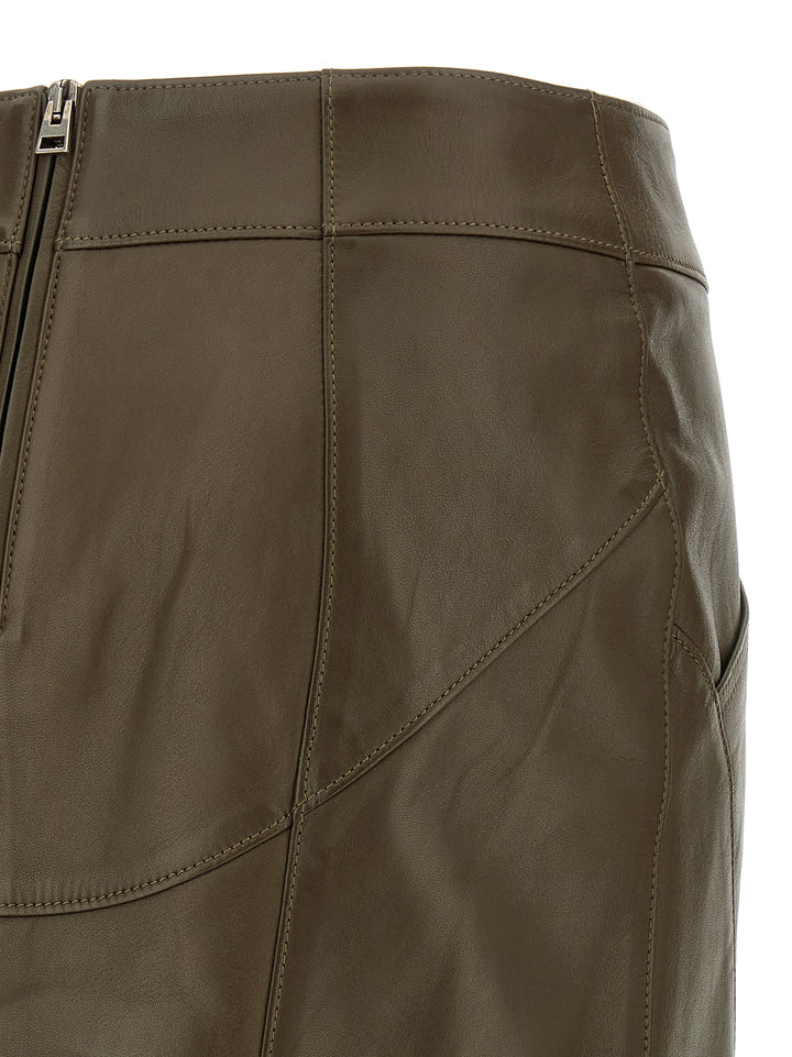 Tom Ford Nappa Skirt Skirts - Green | b42365562187e0d93dd4c200eec0deba6358b874