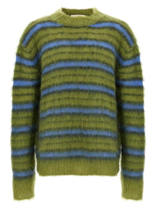 Striped Sweater Sweaters And Cardigans Multicolor