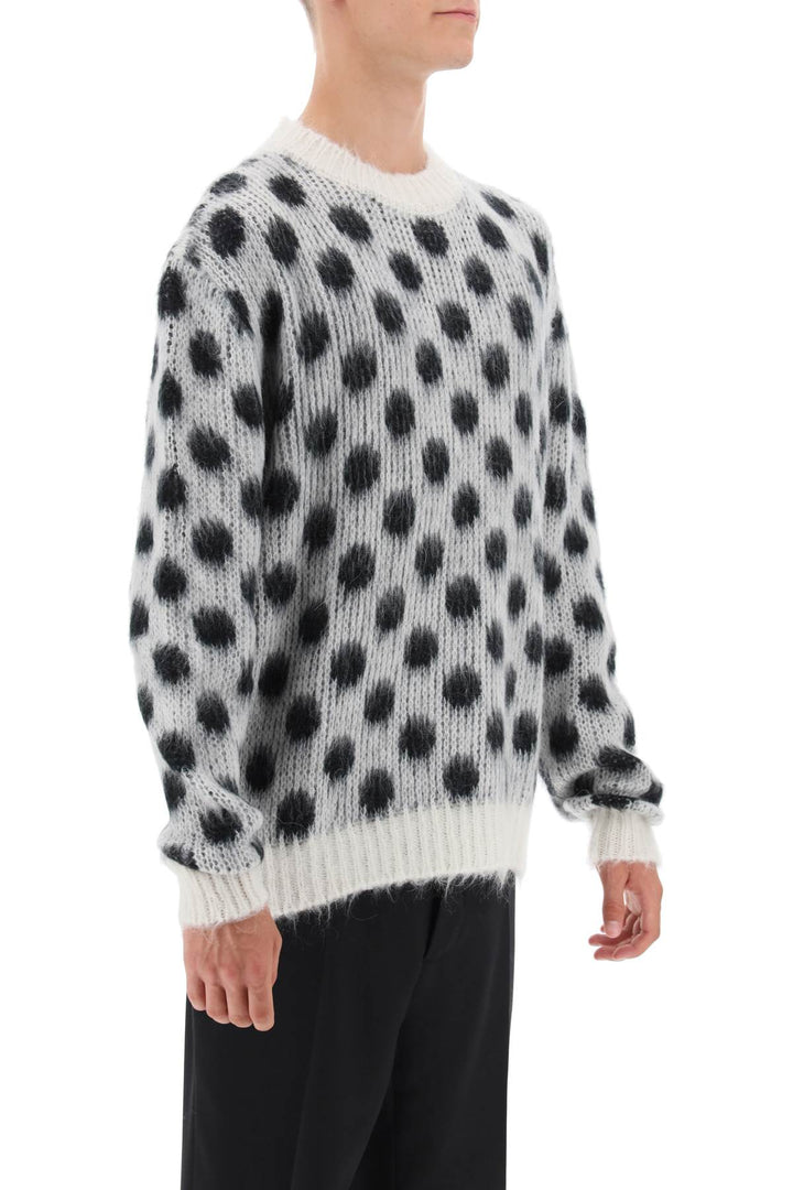 Polka Dot Mohair Sweater