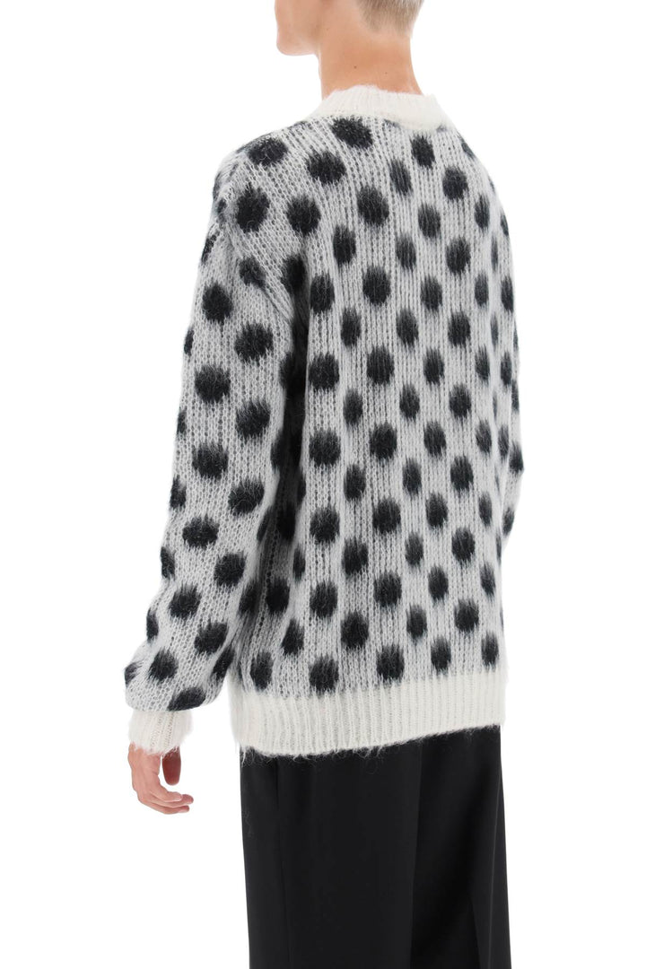 Polka Dot Mohair Sweater