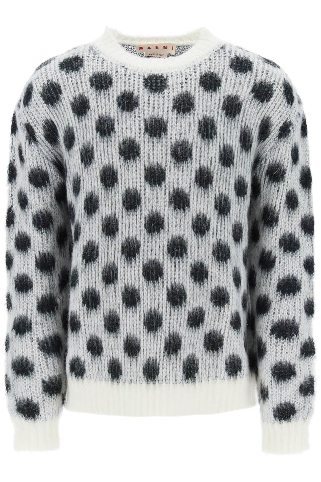 Polka Dot Mohair Sweater