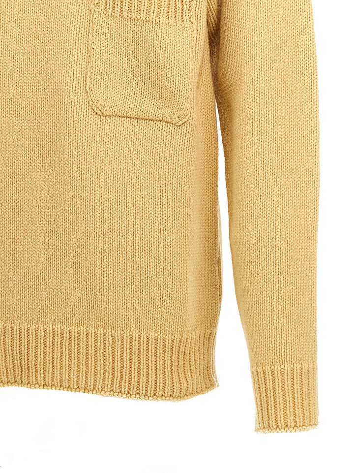 Wool Sweater Sweater, Cardigans Yellow