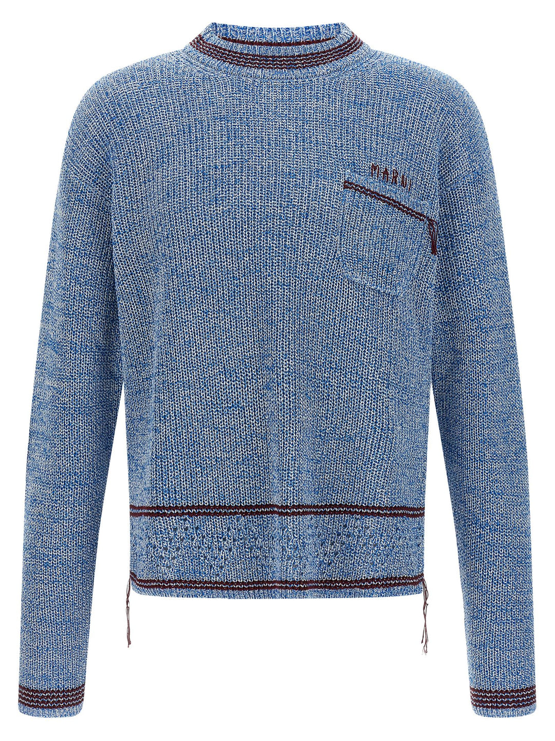 Marni Marni Mending Sweaters and Cardigans - Light Blue | 948c3b14ec768aa9a8d7824afe9258865d35da7d