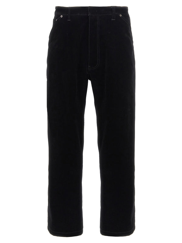 Velvet Pants Black
