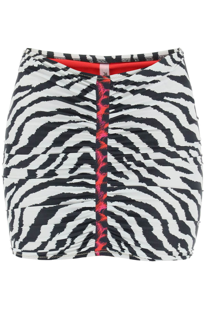 Geraldina Animalier Mini Skirt