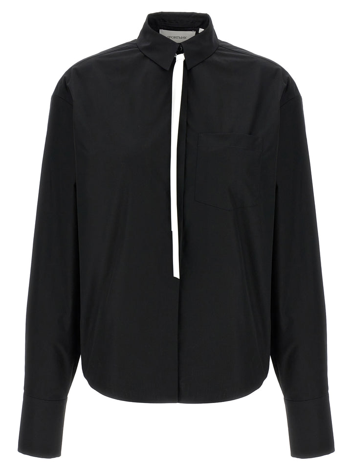Sportmax Gesso Shirt and Blouse - Black | c2e9eb2cd46caa03933795ab46028d7e5a0bc572