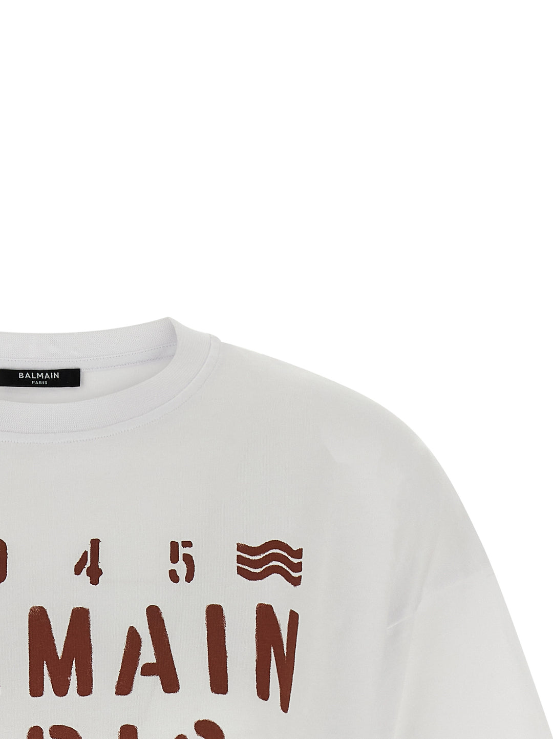 Balmain Plage T-shirt - White | f3d27f9b091a8f88895f3e3b6f72bfdb5bc3eed8