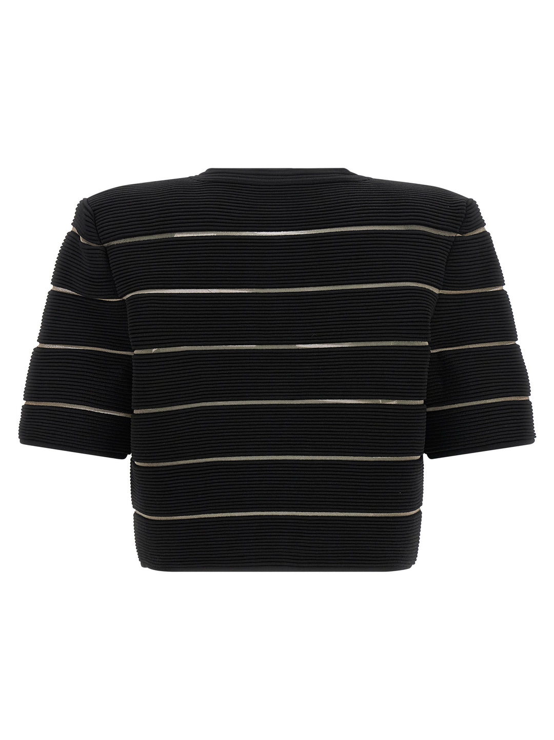 Balmain Cropped Cardigan Sweaters and Cardigans - Black | f70127e79cdff63de9003701ae79f633d9c51064