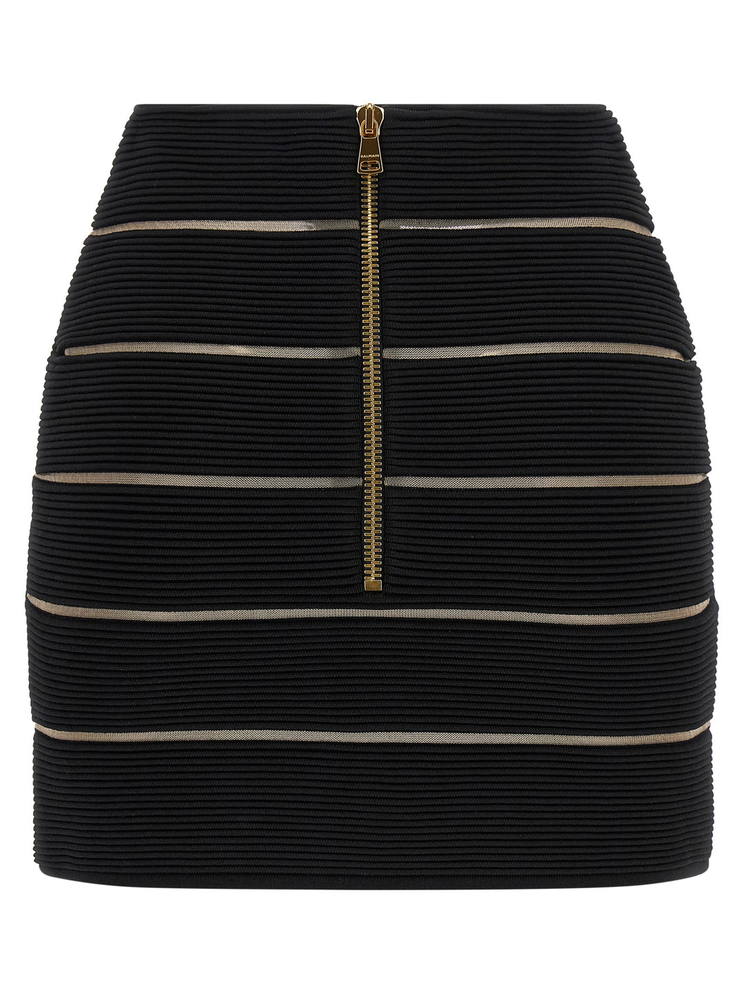 Balmain V-Shaped Waist Skirt Skirts - Black | ffab8589d2f868989c73b296011e56956992364b