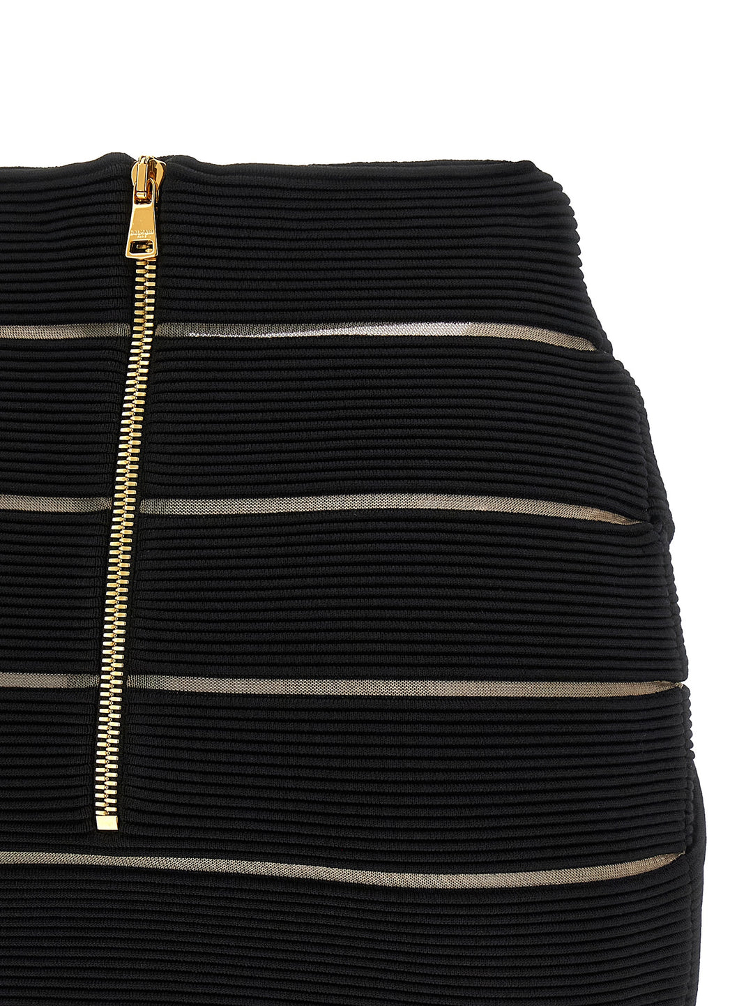 Balmain V-Shaped Waist Skirt Skirts - Black | ffa7c98b768e670332f3d85c1df4ba7b19e957fe