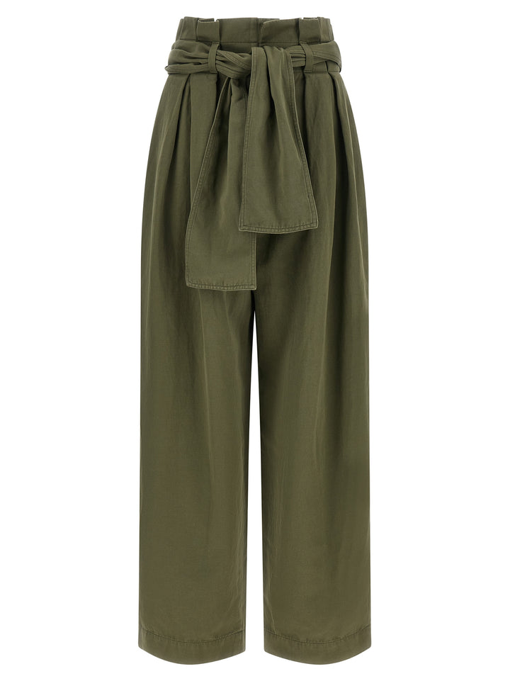 Balmain High Waist Pants - Green | 1dcb2addf43ebbfaf6c263aa4f2452c5836d0217