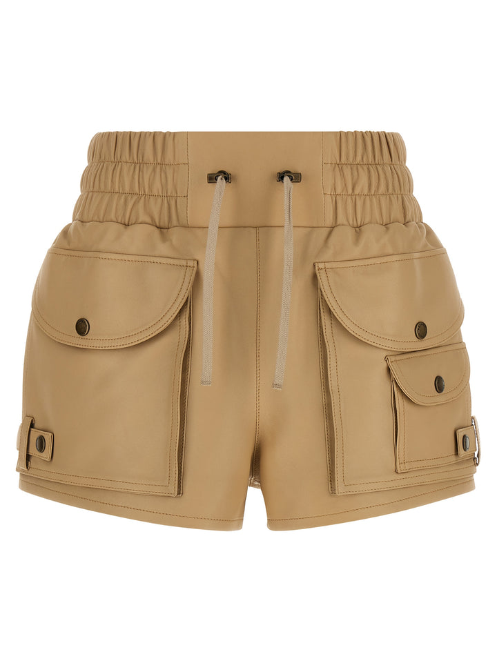 Balmain Short Cargo Bermuda and Short - Beige | 307729348695ada62fdd1ab095752dfd4c73bf3f