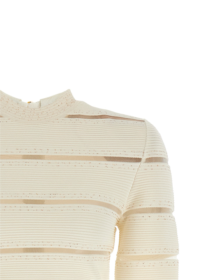 Balmain Bodycon Dress Dresses - White | b440d2c807916e3ce83d5496e64cb94c5fe900f5