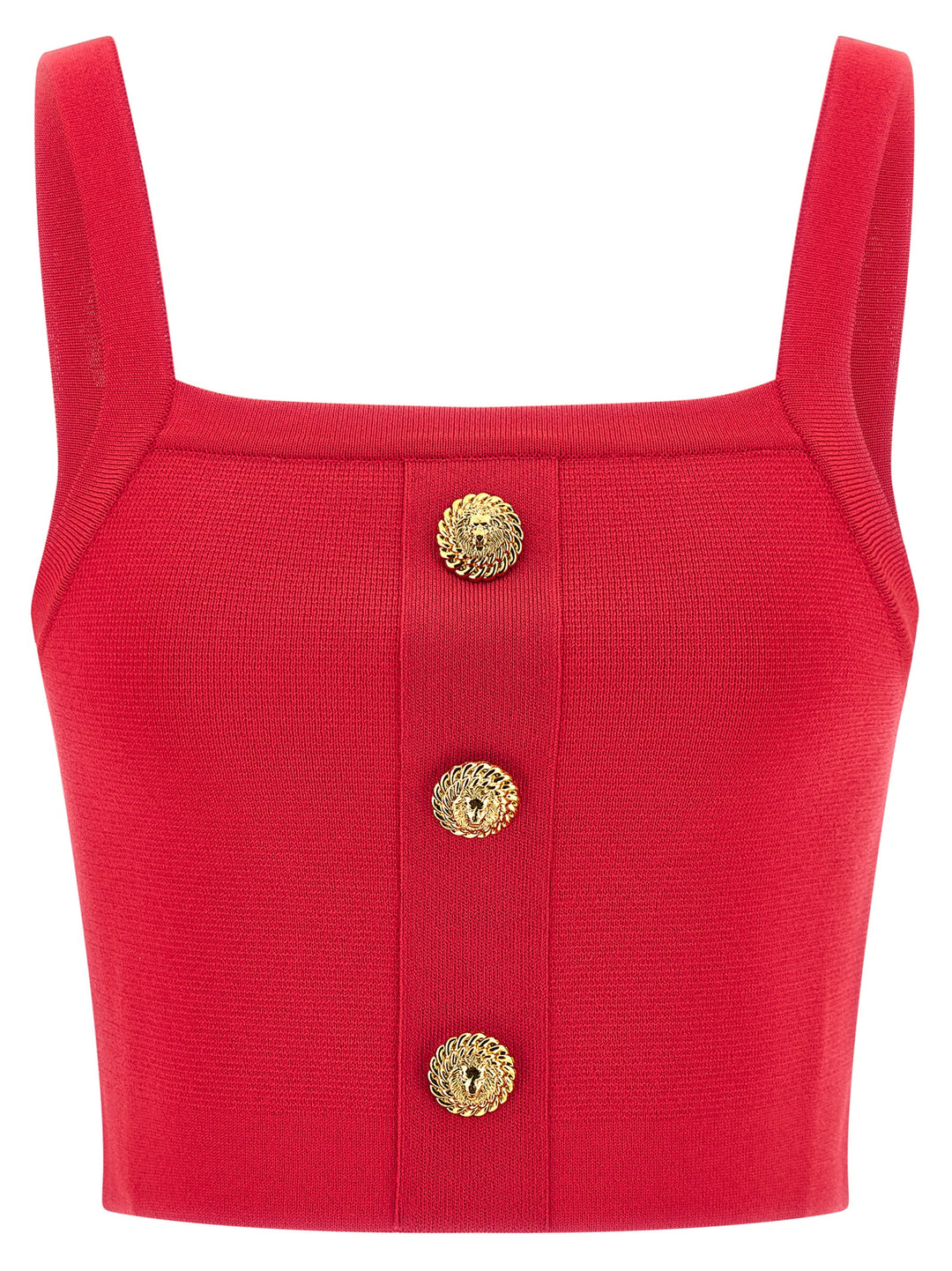 Balmain Top 3 Buttons Tops - Fuchsia | eff19140ce17b785e09df7edb8f6af9075d0494f