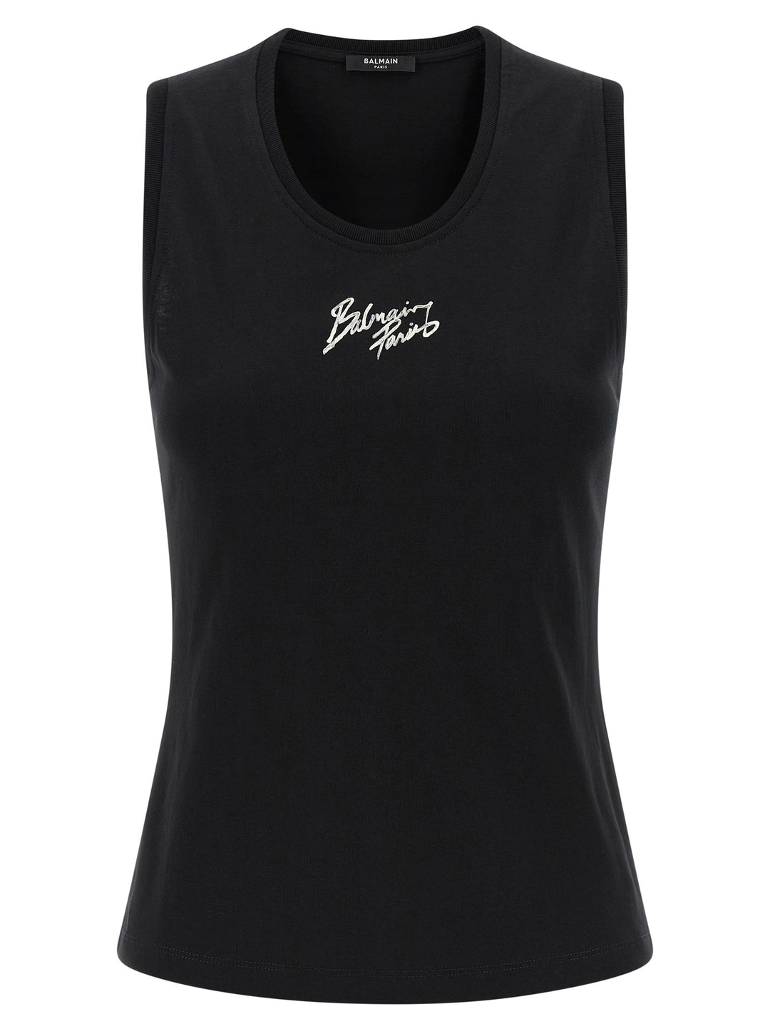 Balmain Balmain Paris Tops - Black | d7e2ce87b146f8ab399a6103243c6e226f2ff2cb