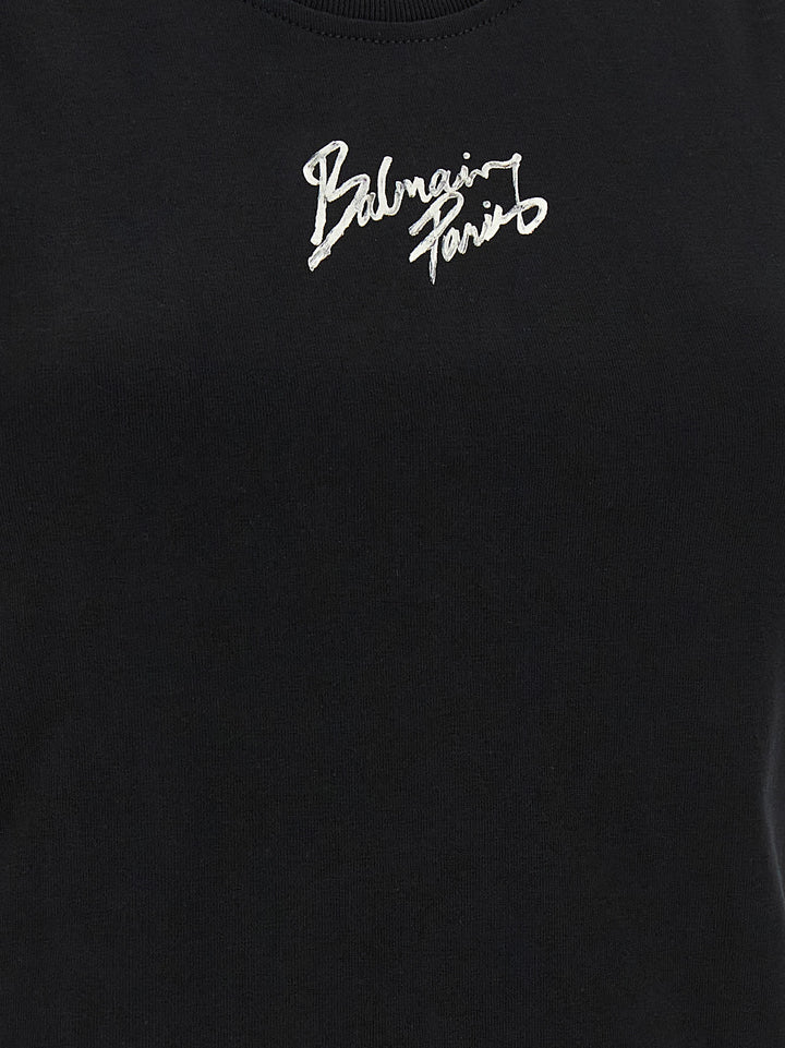 Balmain Balmain Paris Tops - Black | 1b4645bc7c20b07ddef2f303104f75ab28ebd0cb